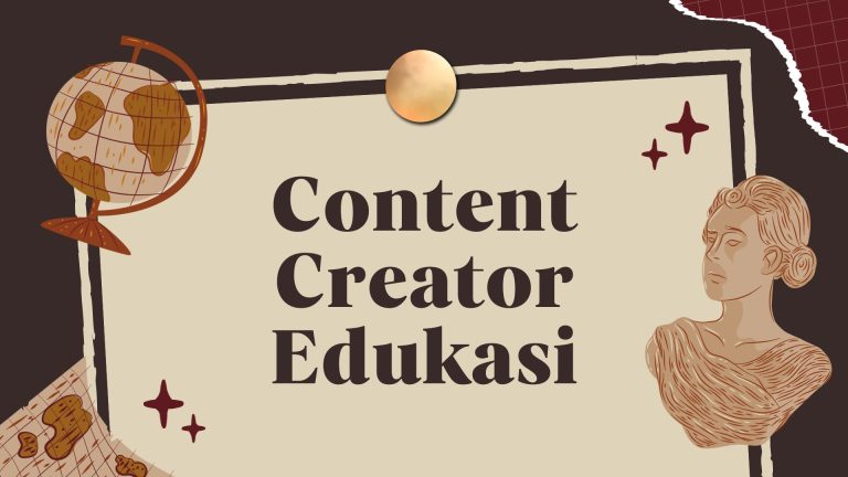Content Creator Edukasi