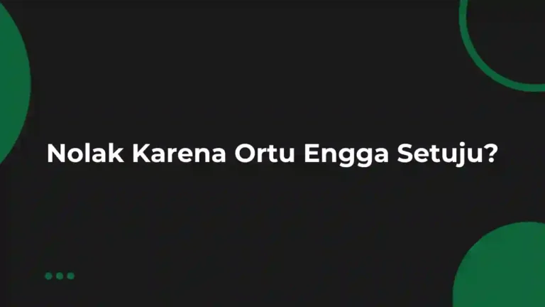 Cara Menolak Tawaran Kerja Karena Alasan Orang tua