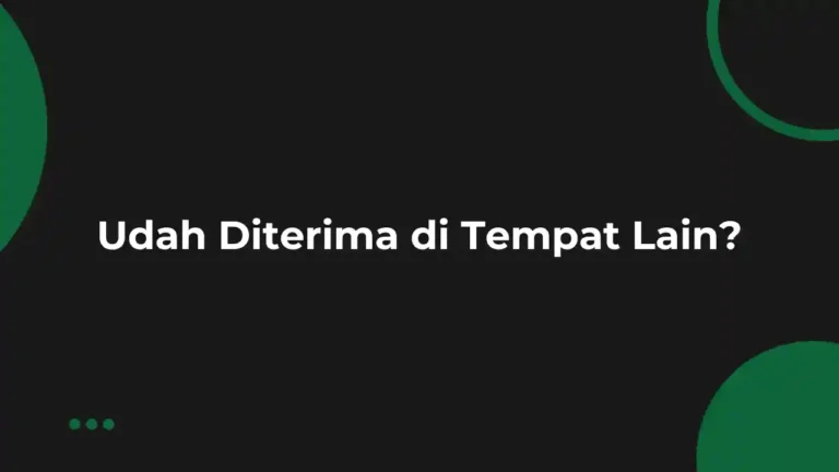 cara menolak tawaran kerja karena sudah diterima di tempat lain
