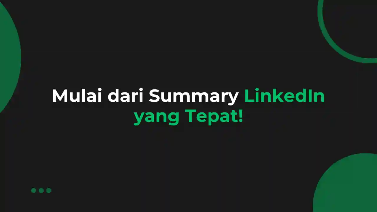 Contoh Summary LinkedIn Chief Human Resources Officer