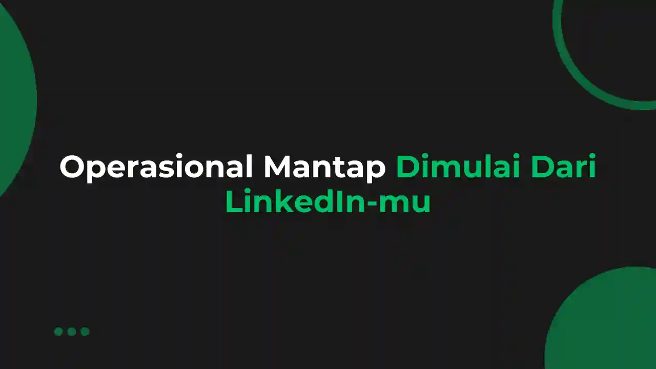 Contoh Summary LinkedIn Chief Operating Officer
