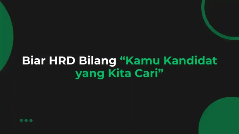 List Pertanyaan dan Jawaban Interview Kerja Auditor