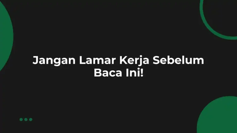 Pertanyaan dan Jawaban Interview Kerja Copywriter