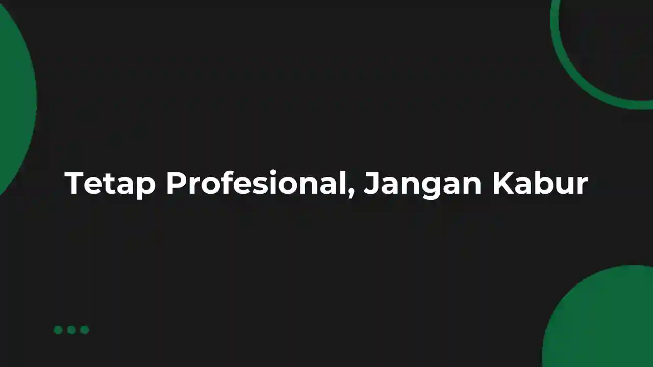 Alasan yang Tepat Untuk Resign Mendadak
