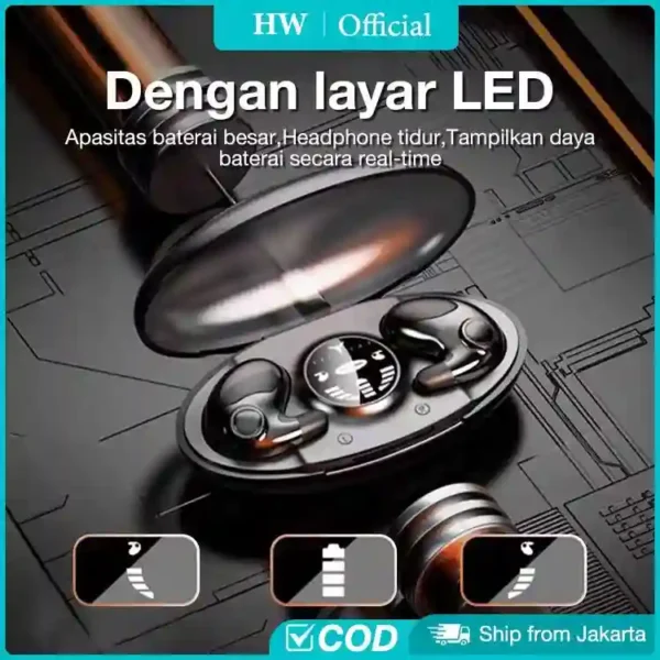 HW Earphone Bluetooth 5.3 Headphone