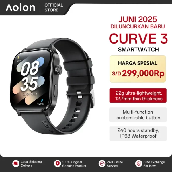Aolon Curve 3 Smartwatch