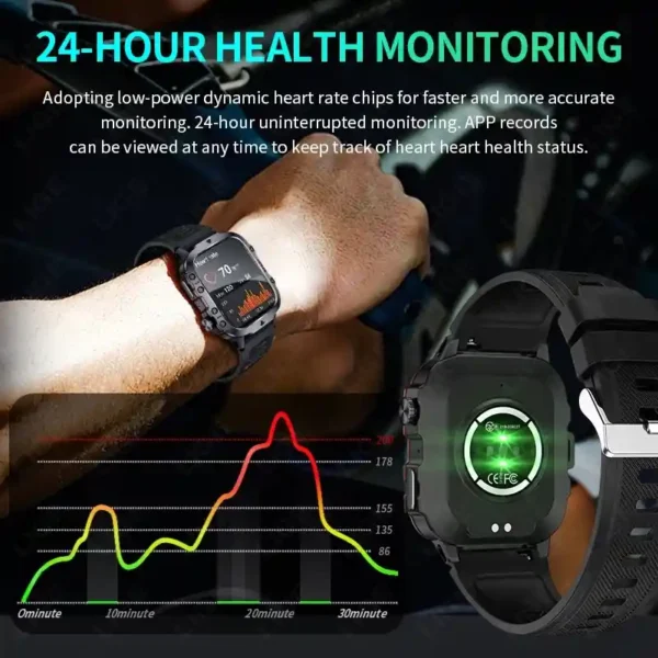 Smartwatch Pria LIGE - Image 3