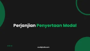 Perjanjian Penyertaan Modal